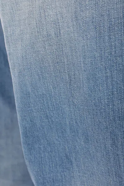 Dsquared2 Light Blue Denim Trousers With Classic Five-pocket Design
