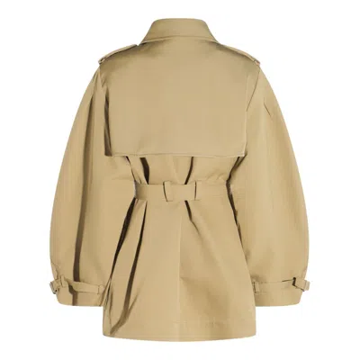 Ganni Beige Trench Coat