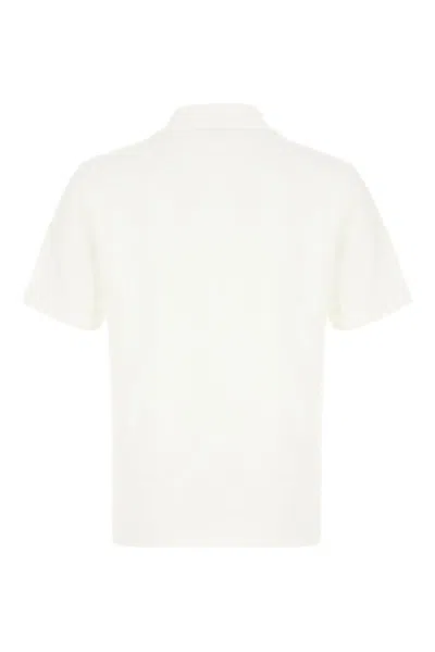 Lanvin Regular Polo Clothing In White