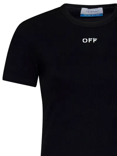 Off-white T-shirts And Polos In Black