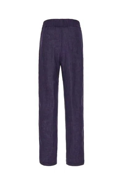 Palm Angels Logo Embroidered Side Stripe Detailed Track Pants In Black