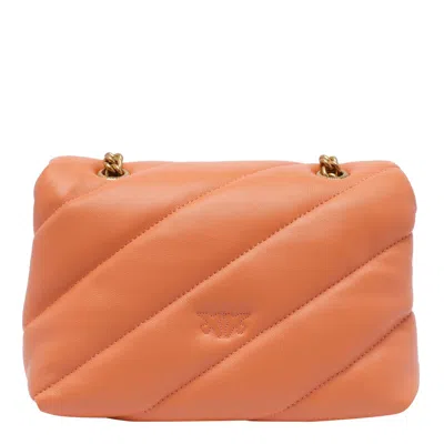 Pinko Love Puff Mini Bag In Orange