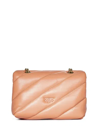 Pinko Love Puff Mini Bag In Orange