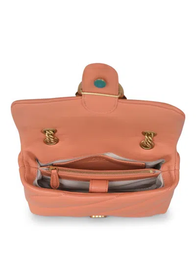 Pinko Love Puff Mini Bag In Orange