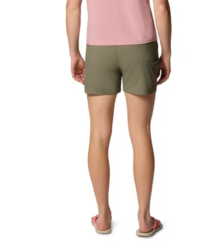 Columbia Women's Mid-rise Leslie Falls Ii Shorts In Brown