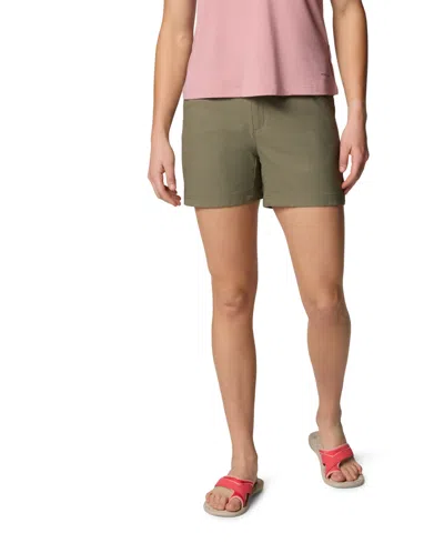 Columbia Women's Mid-rise Leslie Falls Ii Shorts In Brown