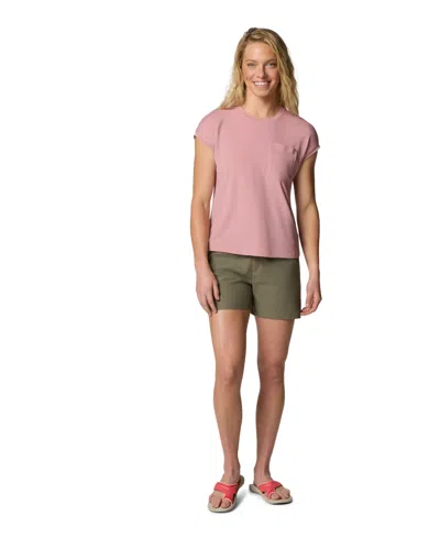 Columbia Women's Mid-rise Leslie Falls Ii Shorts In Brown