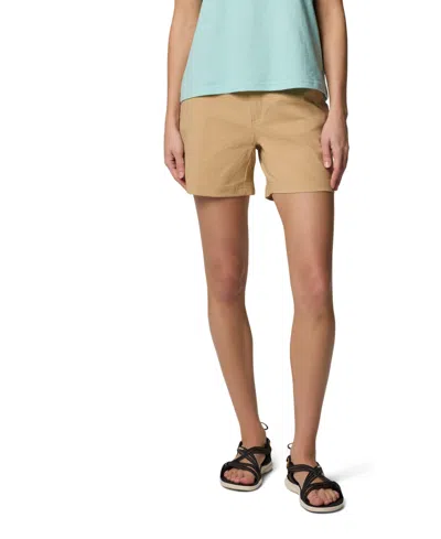Columbia Women's Mid-rise Leslie Falls Ii Shorts In Brown