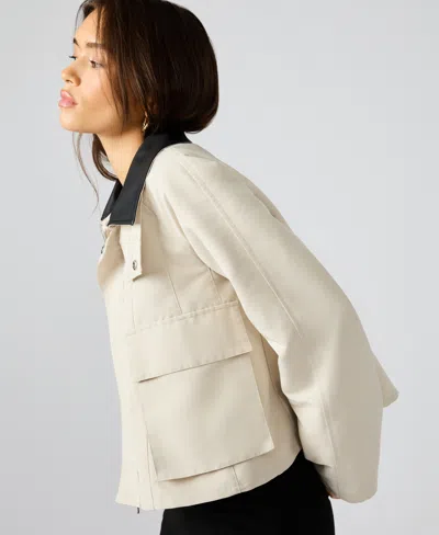 Steve Madden Barn Jacket In White