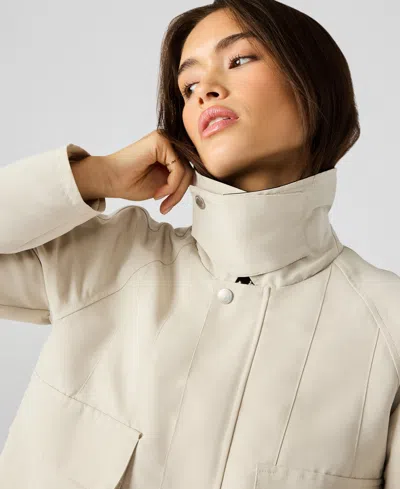 Steve Madden Barn Jacket In White