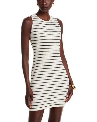 L Agence Ellis Racerback Dress In White
