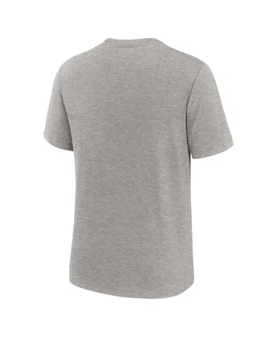 Nike Men's Heather Gray Kentucky Wildcats Legacy Arch Tri-blend T-shirt In Gray