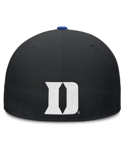Nike Men's Black Duke Blue Devils True Primetime Performance Fitted Hat