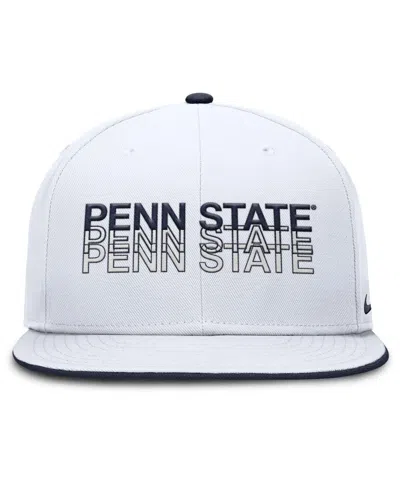 Nike Men's White Penn State Nittany Lions True Primetime Performance Fitted Hat
