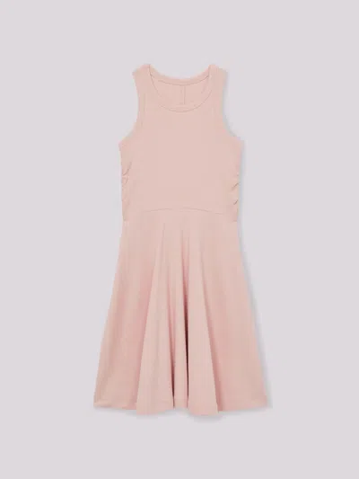 Reiss Pink 13-14 Yrs Jersey Ruched Skater Dress In Pink