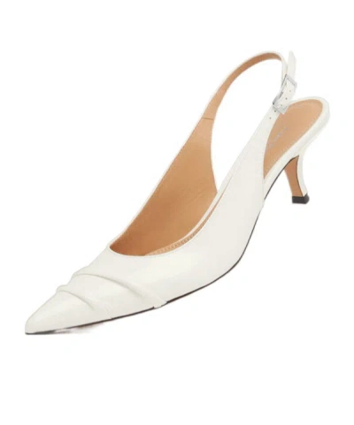 Maison Margiela 55mm Kinkies Slingback Pumps In White