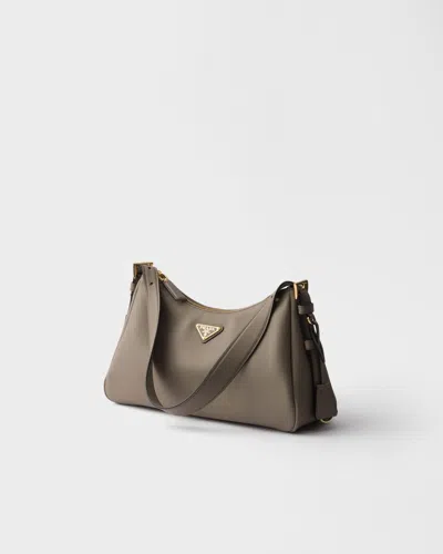 Prada Aimée Medium Leather Shoulder Bag