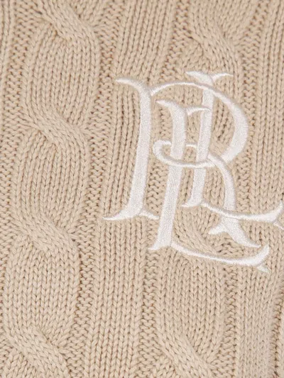 Ralph Lauren Cable-knit Jumper In Neutral