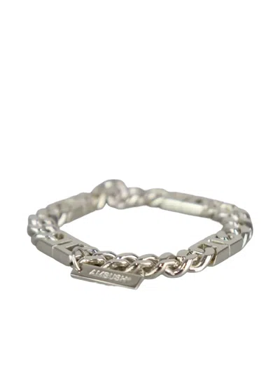 Ambush Monogram-link Bracelet In Gold