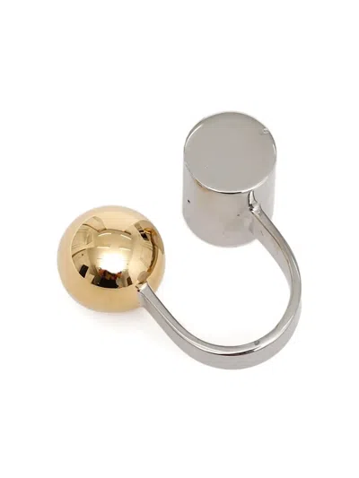 Jacquemus Perlina Ring In Metallic