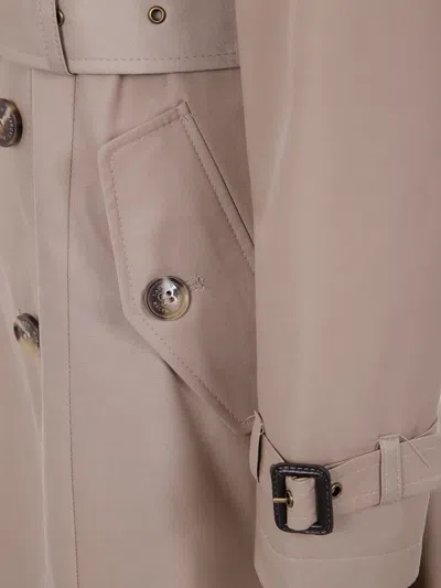Ralph Lauren Belted Trench Coat In Multi