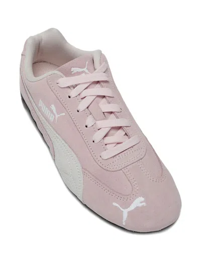 Puma 'speedcat' Pink Sneakers With Logo Print On The Side And Logo Lettering On The Side In Pink