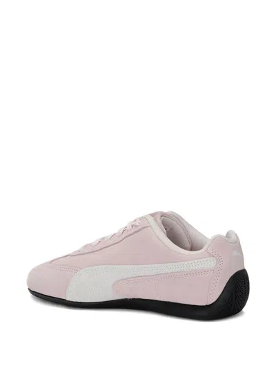 Puma 'speedcat' Pink Sneakers With Logo Print On The Side And Logo Lettering On The Side In Pink