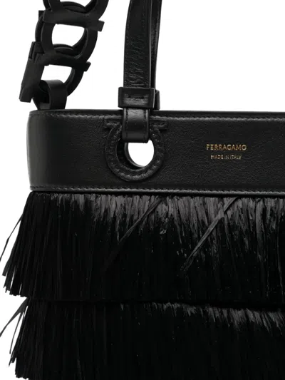 Ferragamo Fringed Tote Bag