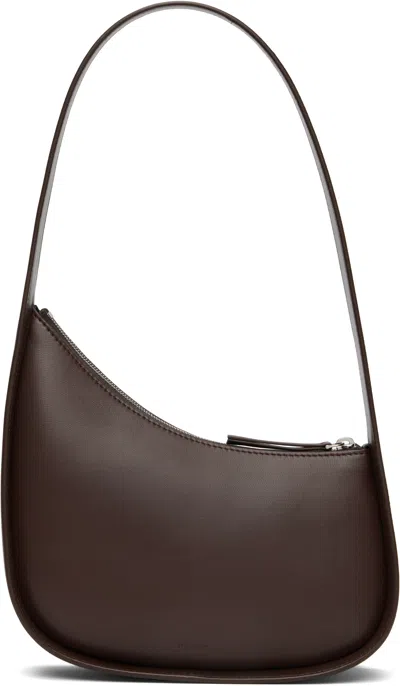 The Row Brown Half Moon Bag