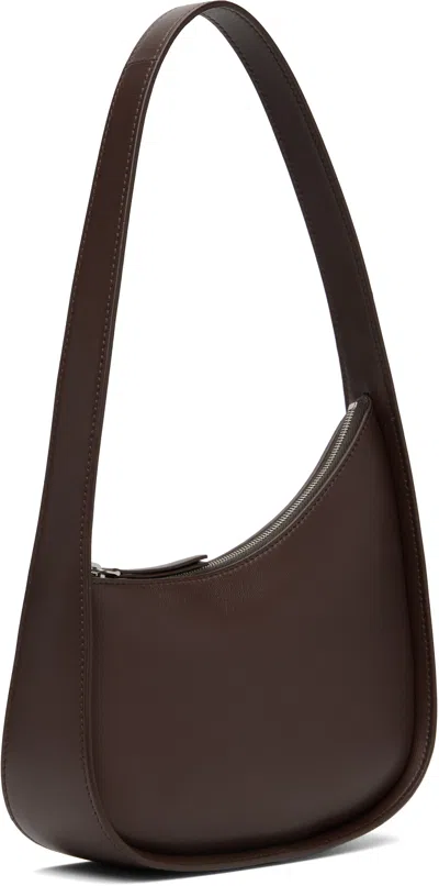 The Row Brown Half Moon Bag