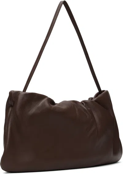 The Row Brown Xl Bourse Bag