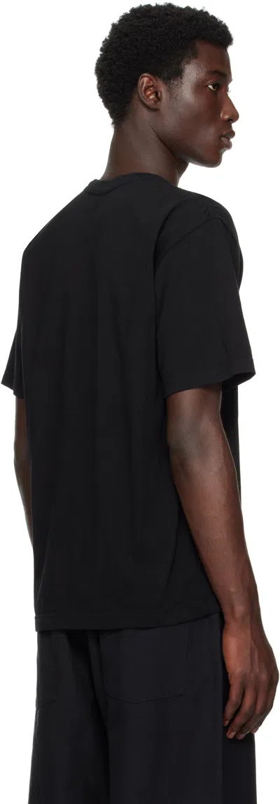 Neighborhood Black 'srl' S/s-1 T-shirt In Black