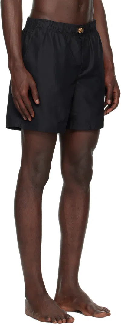 Versace Medusa Biggie Board Shorts In Black