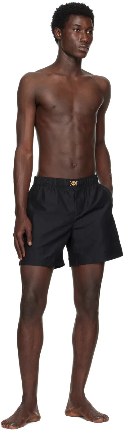 Versace Medusa Biggie Board Shorts In Black