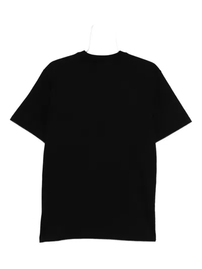 Carhartt Wip S/s Solar Chrome C-logo T-shirt In Black