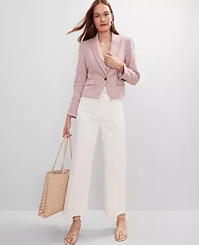 Ann Taylor The Petite One Button Fitted Blazer