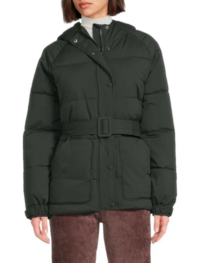 Noize Women's Bonita Puffer Jacket In Black