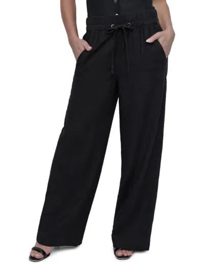 Dkny Women's Linen-blend Pants