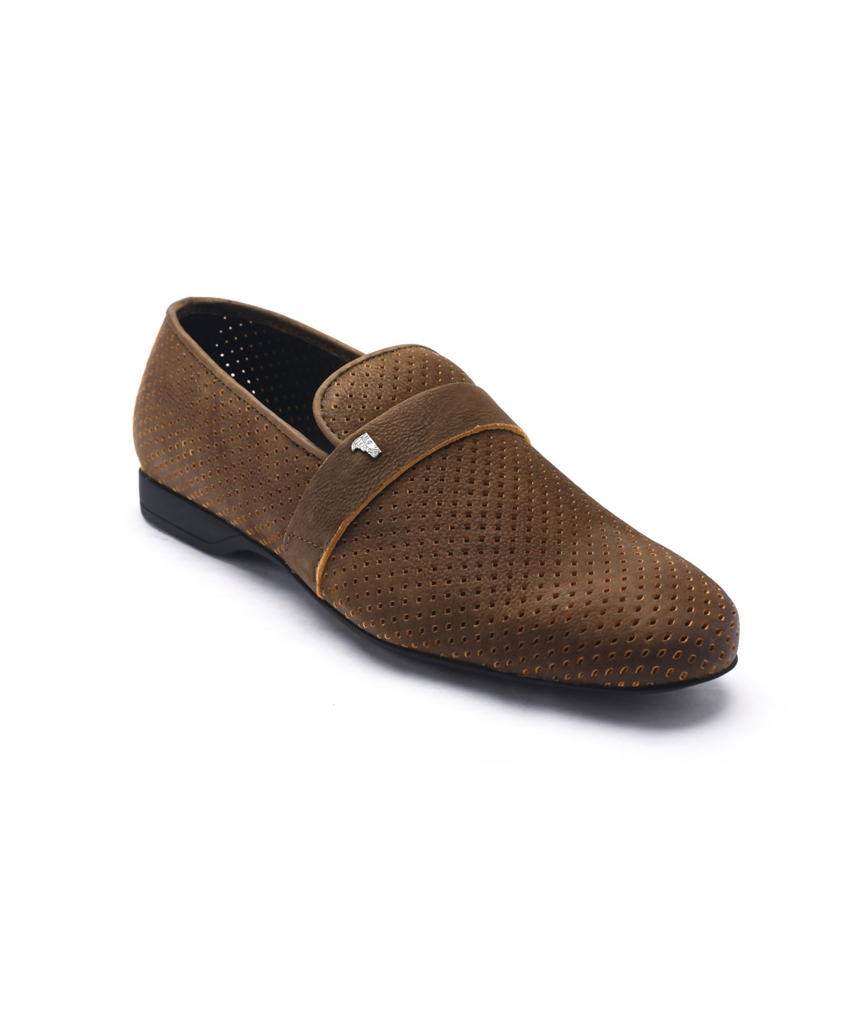 versace collection medusa loafers