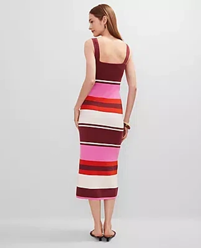 Ann Taylor Petite Striped Sweater Dress