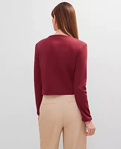Ann Taylor Petite Weekend Collection Knit Jacket