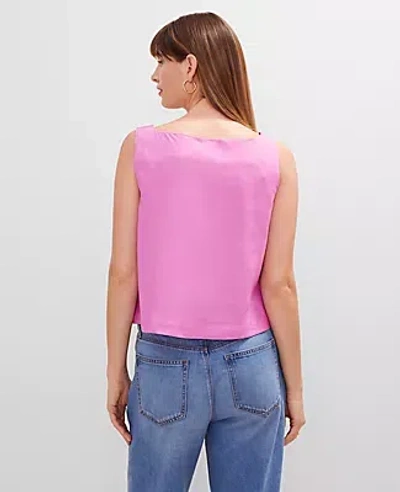 Ann Taylor Linen Blend Tank Top