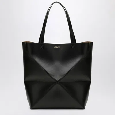 Loewe Puzzle Fold Tote Xl Black Bag