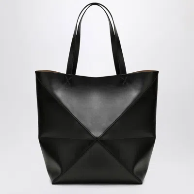 Loewe Puzzle Fold Tote Xl Black Bag