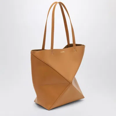 Loewe Puzzle Fold Tote Medium Bag Desert Colour Women