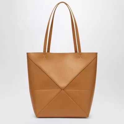 Loewe Puzzle Fold Tote Medium Bag Desert Colour Women
