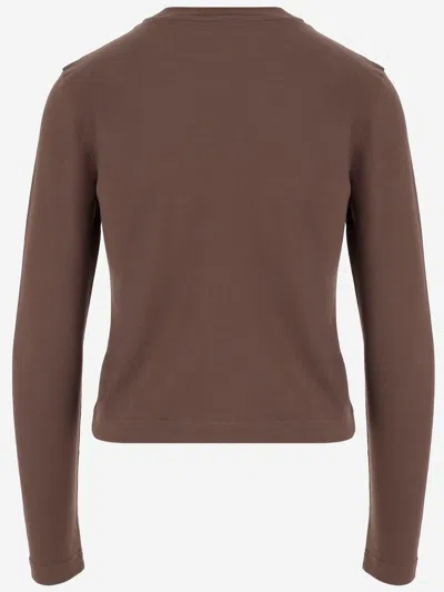 Jacquemus Le T Shirt Grosgrain Manches Longues