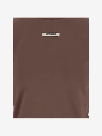Jacquemus Le T Shirt Grosgrain Manches Longues