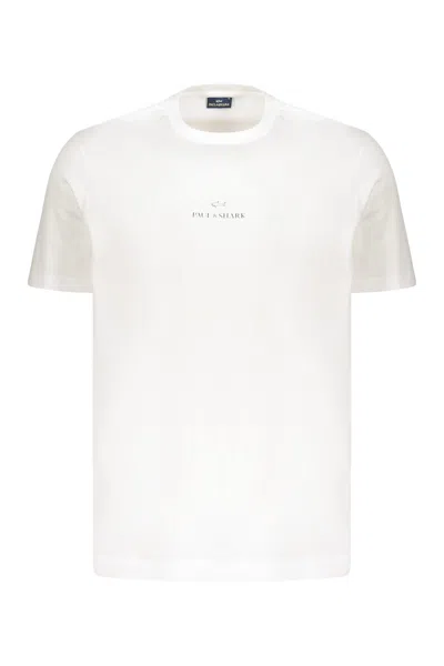 Paul&amp;shark Cotton T-shirt In White