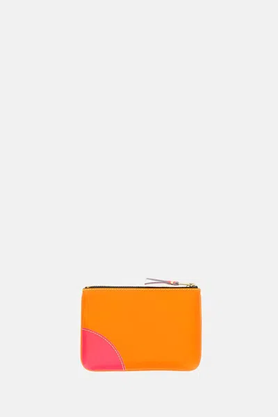 Comme Des Garçons Play Zip-fastening Leather Wallet